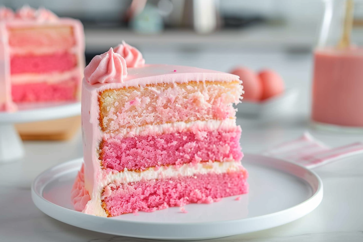 Pink Ombre Cake