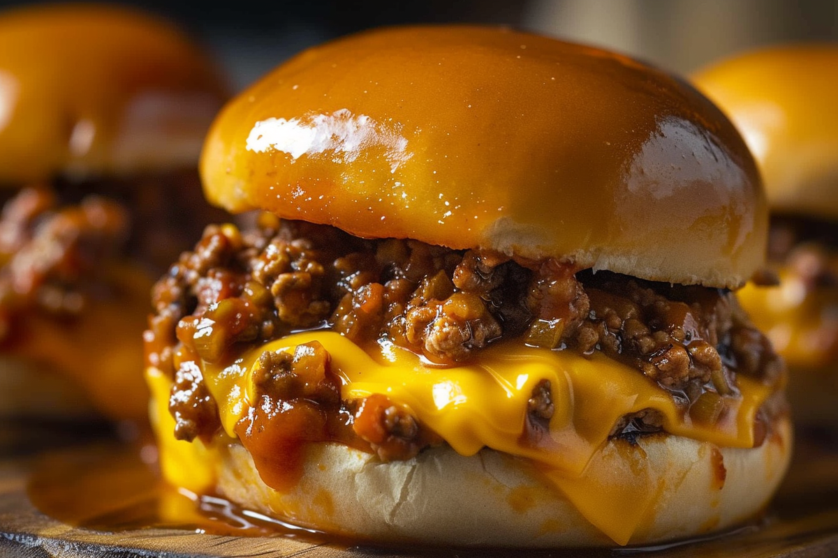 Cheesy Big Mac Sloppy Joes