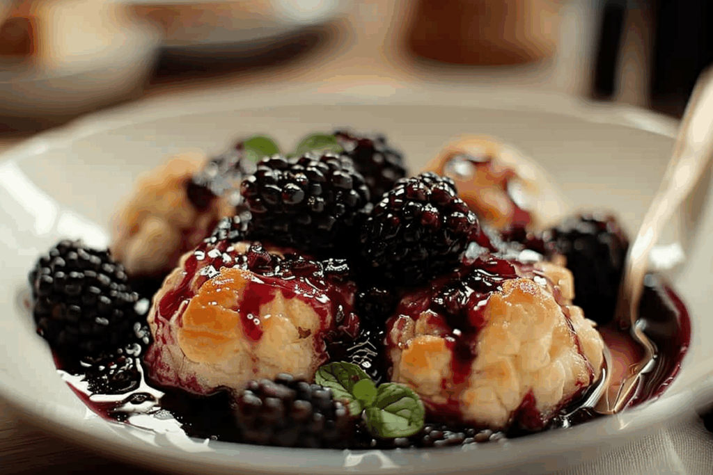 Blackberry Dumplings