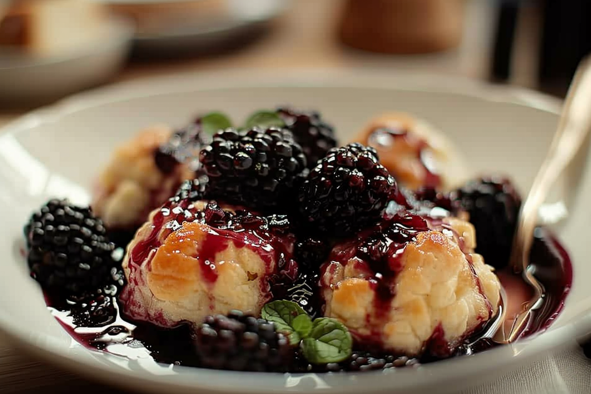 Blackberry Dumplings