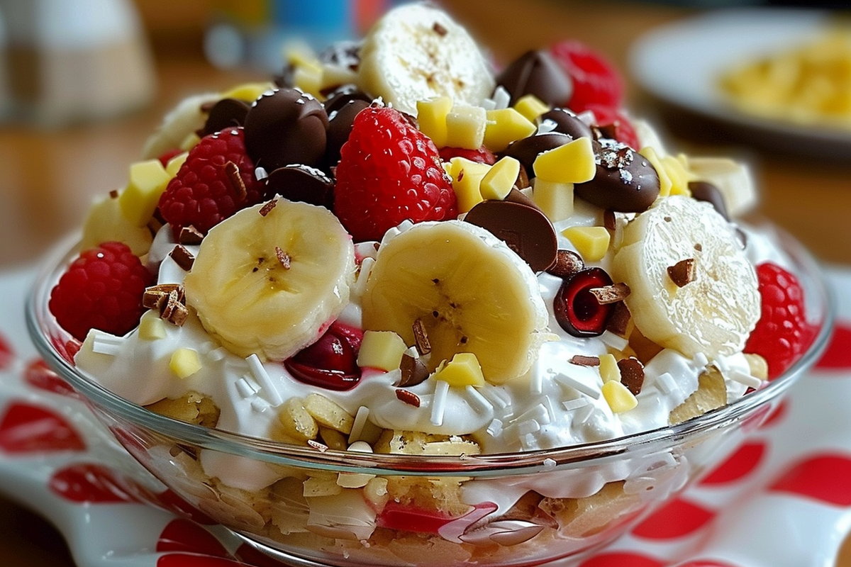 Banana Split Fluff
