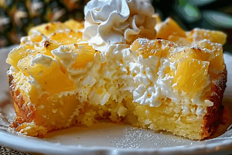 Juicy Pineapple Heaven Cake
