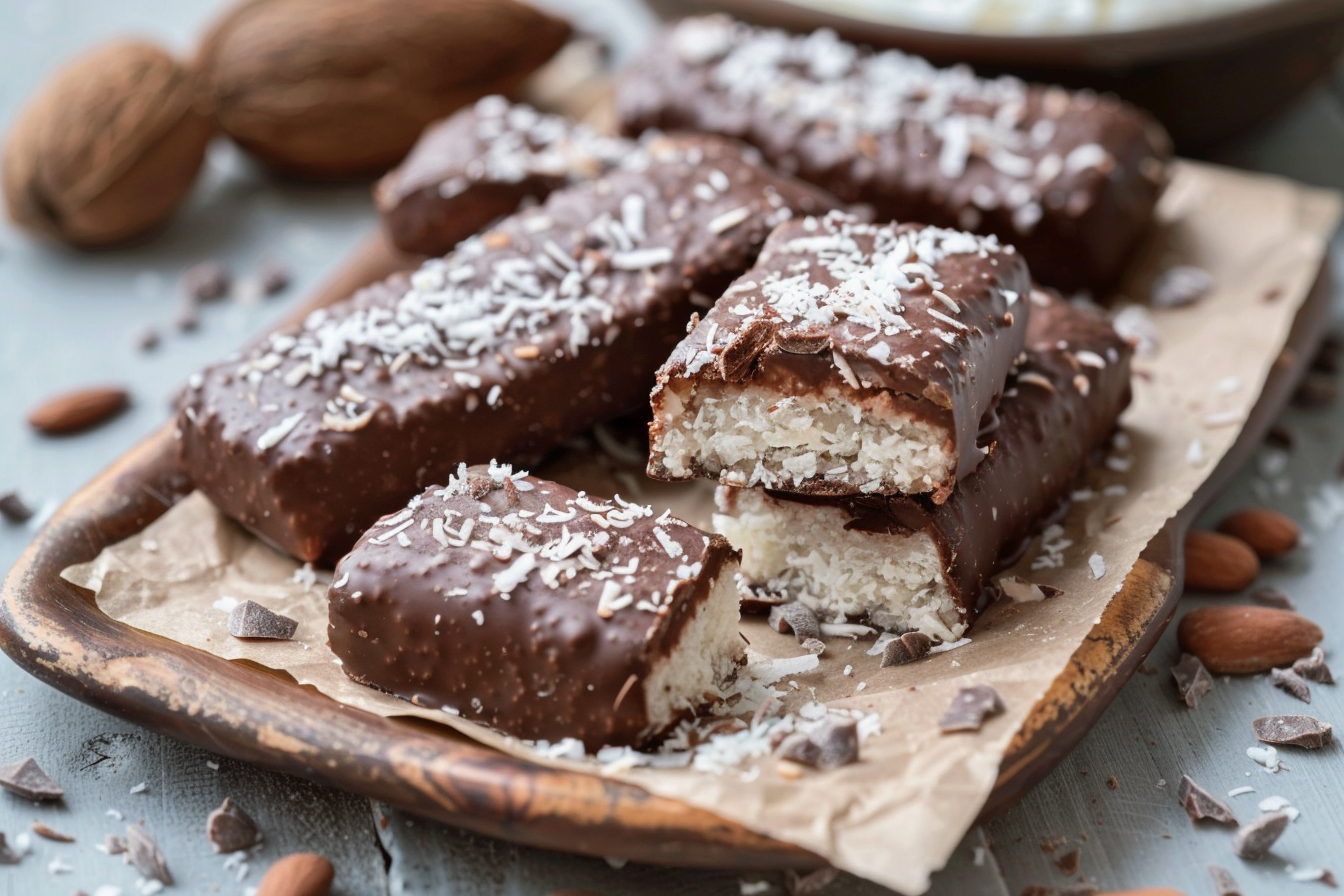 Coconut Chocolate Bars