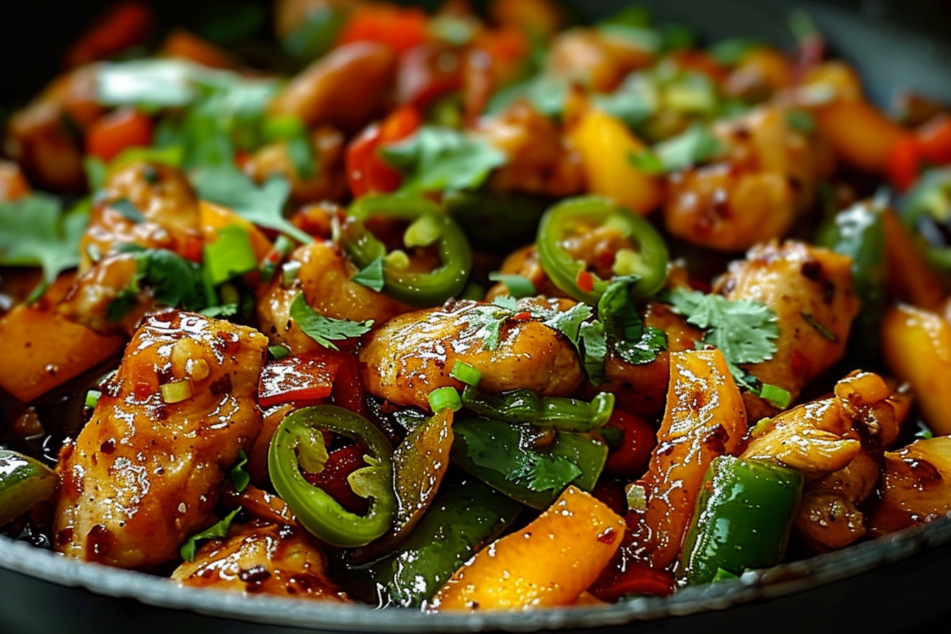 Spicy Jalapeño Chicken Stir-Fry