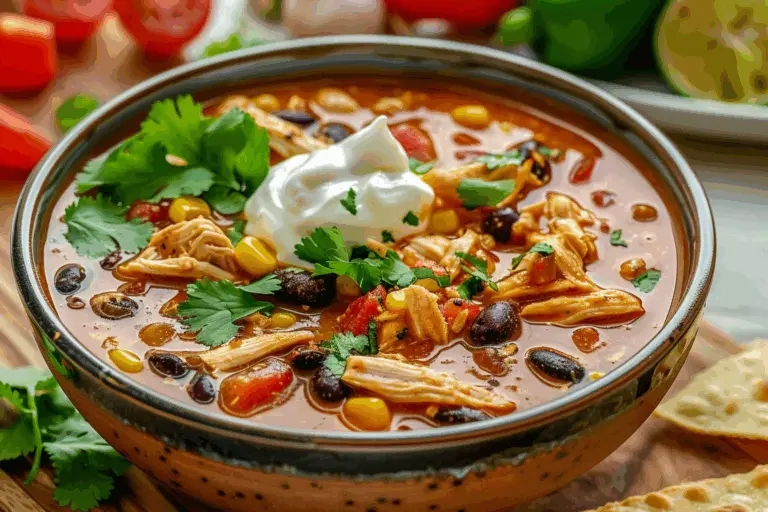 Chicken Enchilada Soup