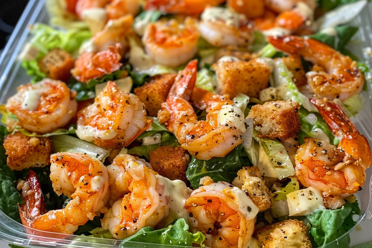 Shrimp Caesar Salad
