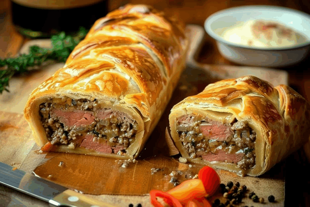 Minced Beef Wellington