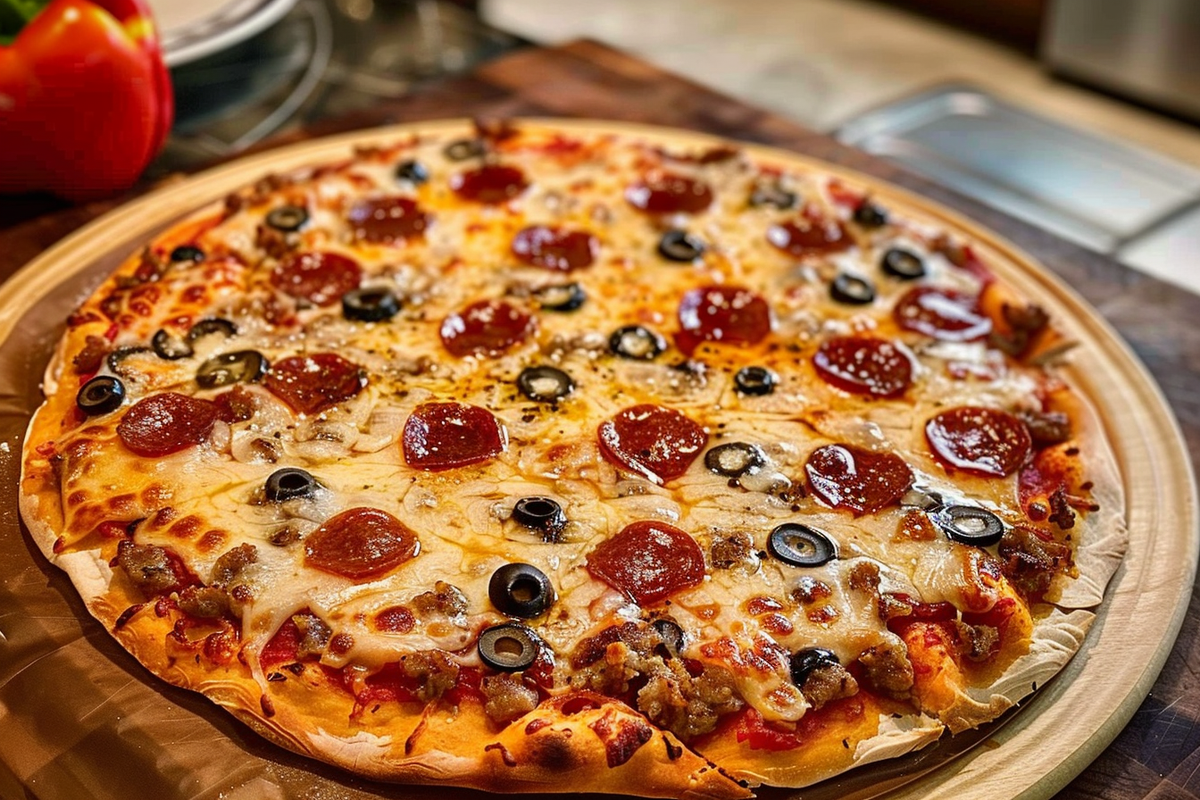 Keto Pizza with Fathead Dough