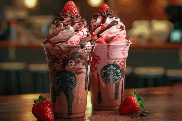 Velvet Fang Strawberry Mocha Frappuccino
