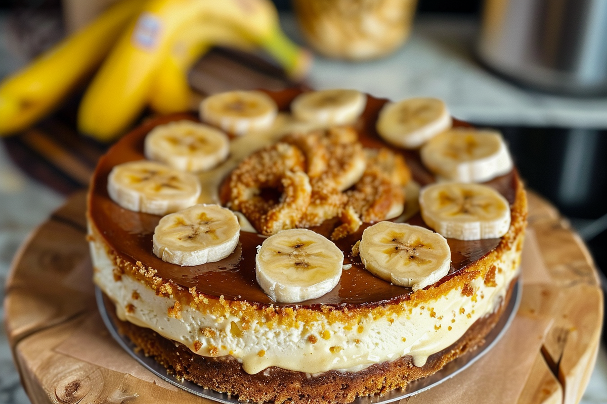 Banana Bread Cheesecake