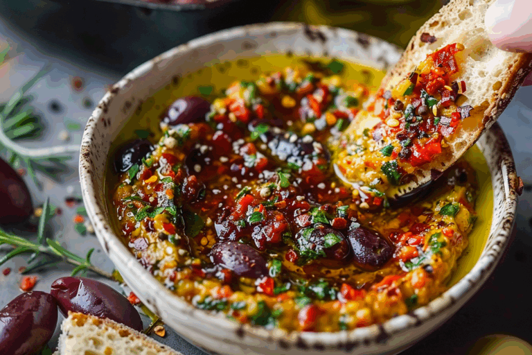 Mediterranean Olive Oil Dip