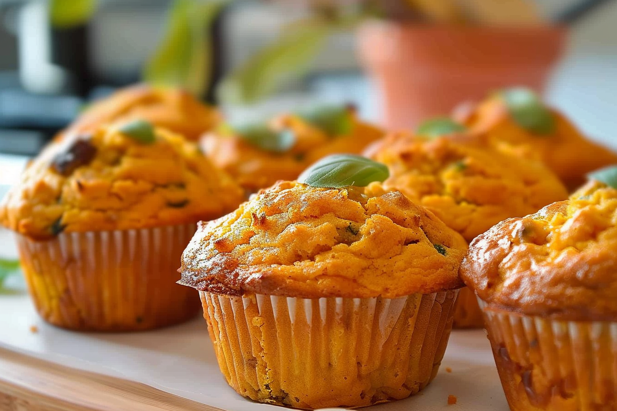 Roasted Pumpkin Muffins