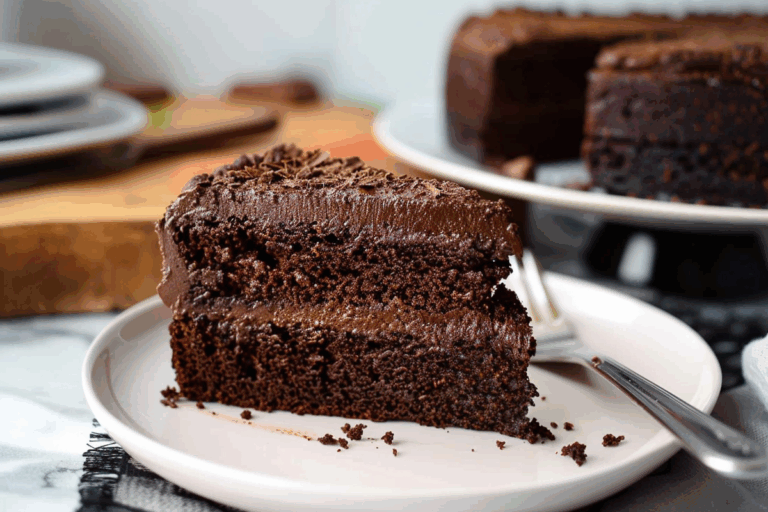 Eggless Chocolate Cake