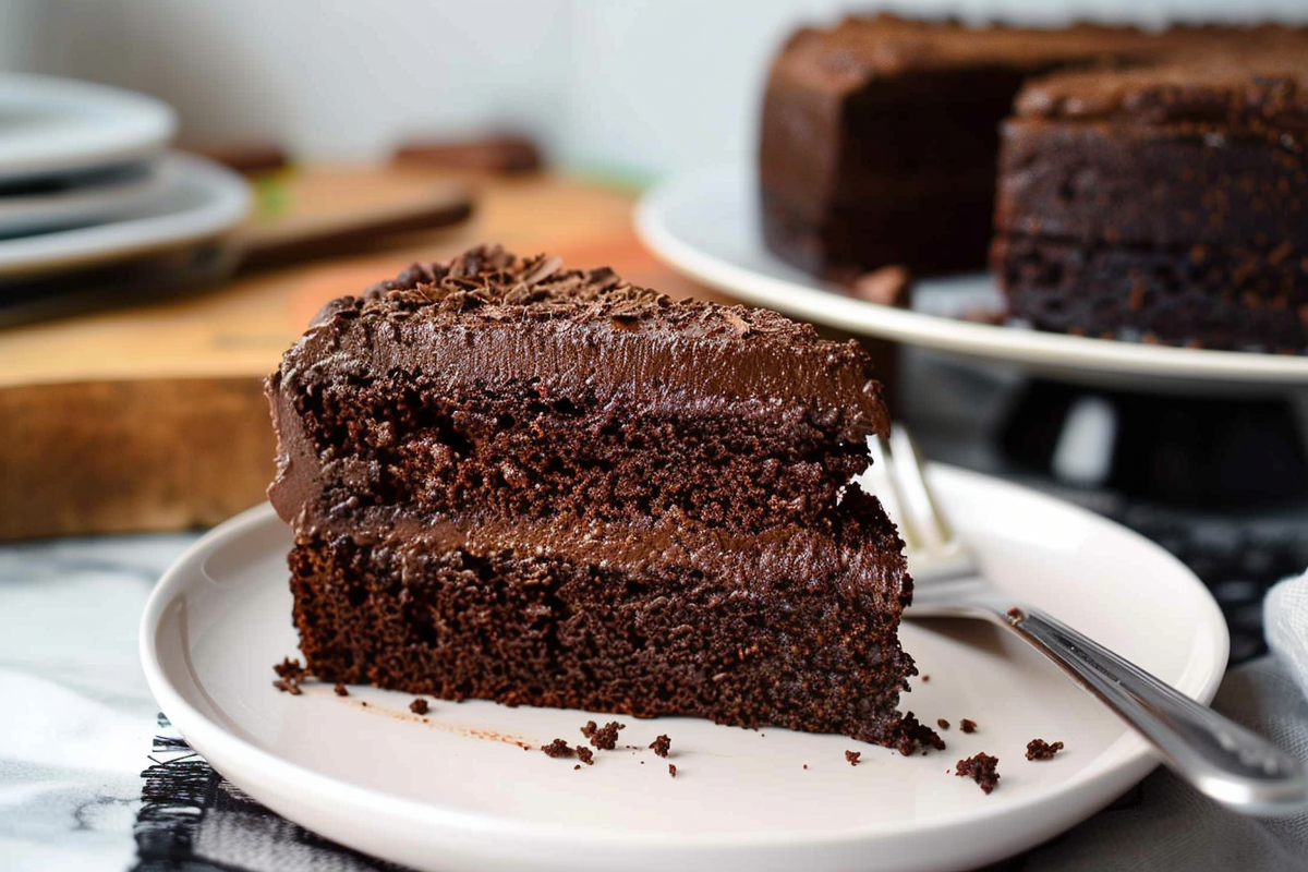 Eggless Chocolate Cake