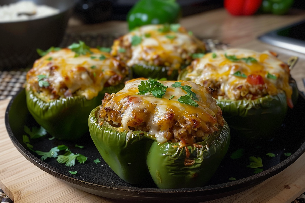 Stuffed Green Peppers
