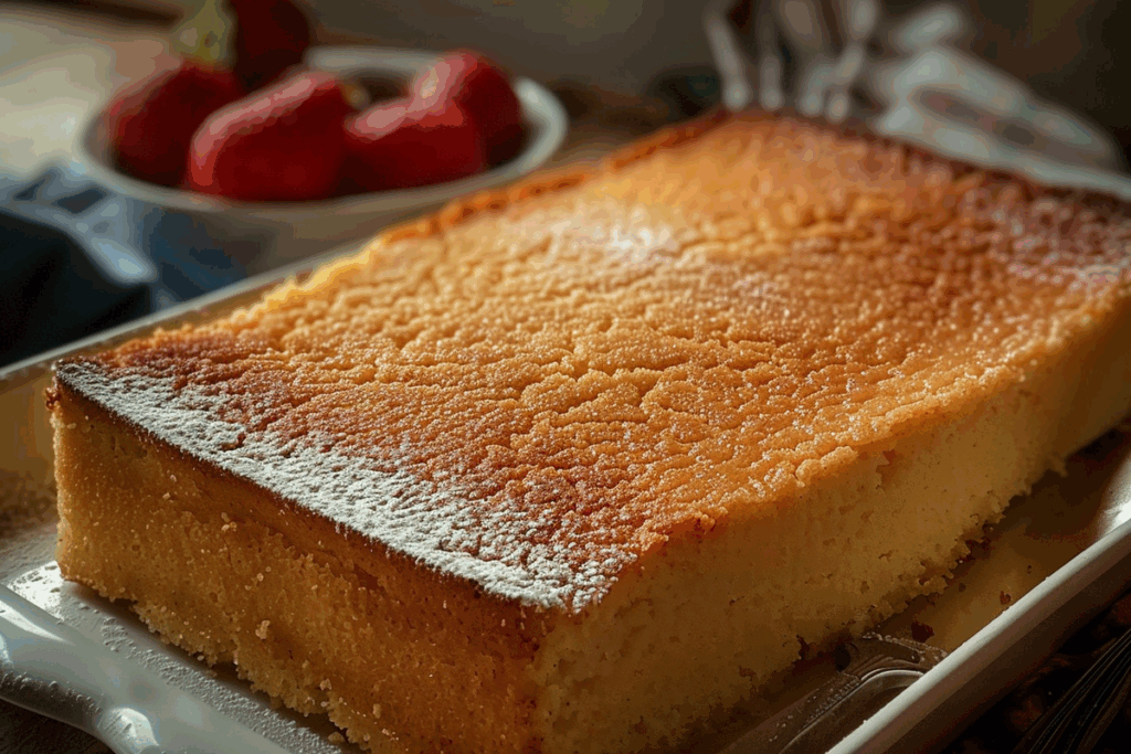 Hot Milk Cake