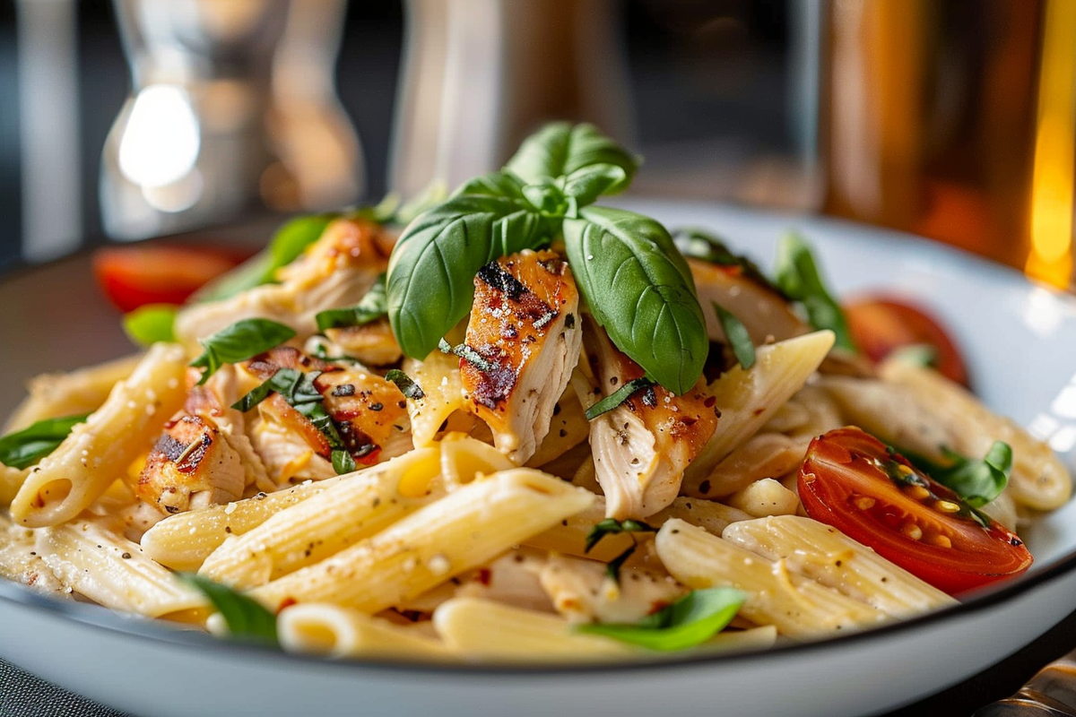 Love-Struck Chicken Penne Pasta
