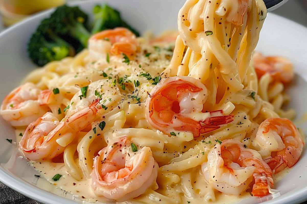 Shrimp Alfredo Pasta