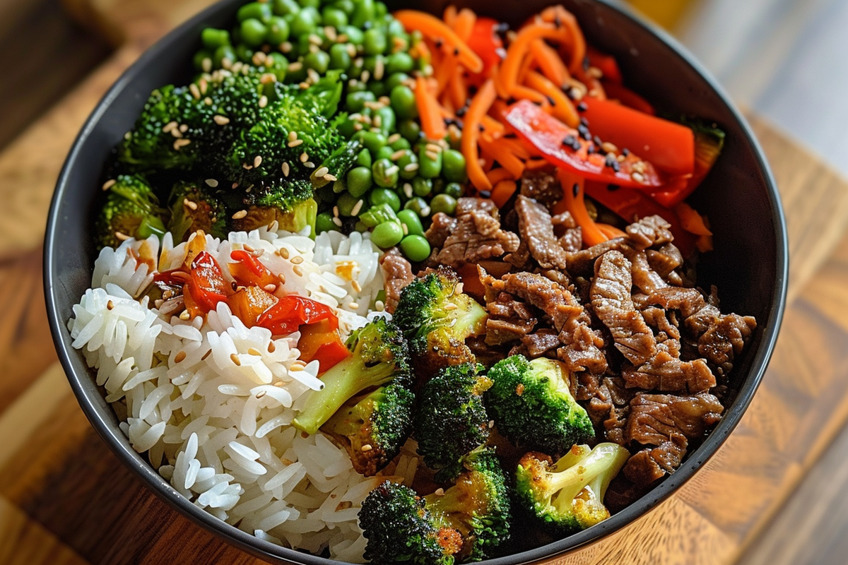 Ultimate Savory Beef & Veggie Rice Bowl