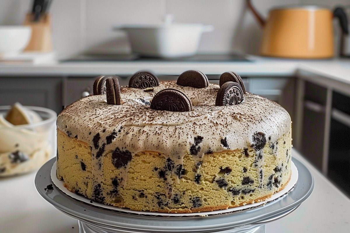 Oreo Chiffon Cake
