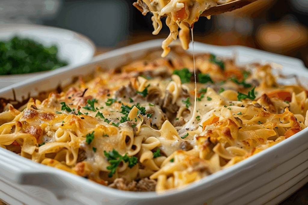 Country Beef and Noodle Casserole
