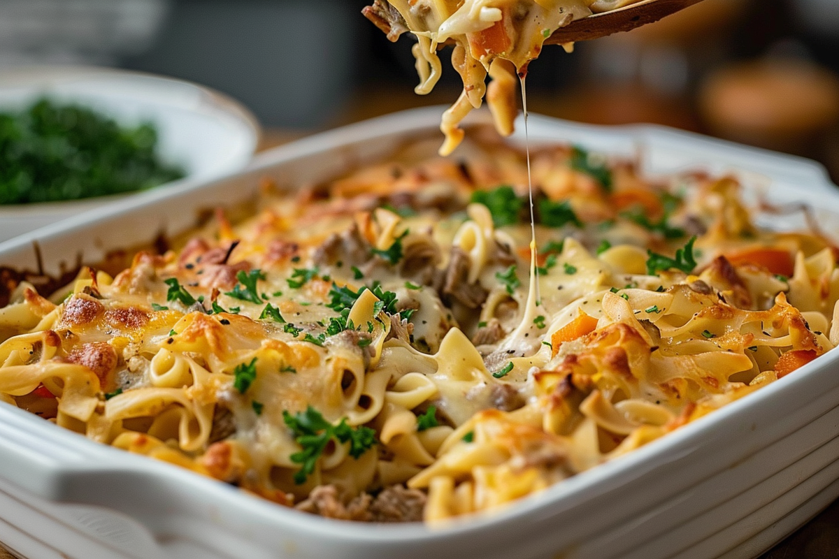 Country Beef and Noodle Casserole