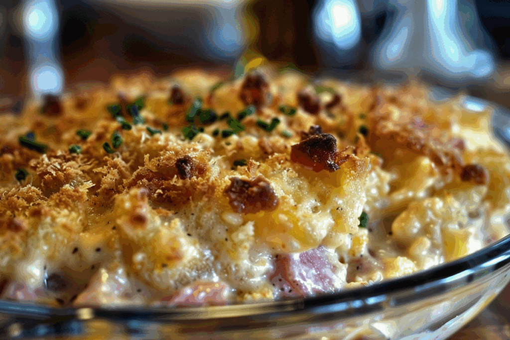 Ultimate Easy Chicken Cordon Bleu Casserole