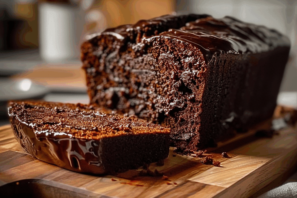Double Chocolate Loaf Cake