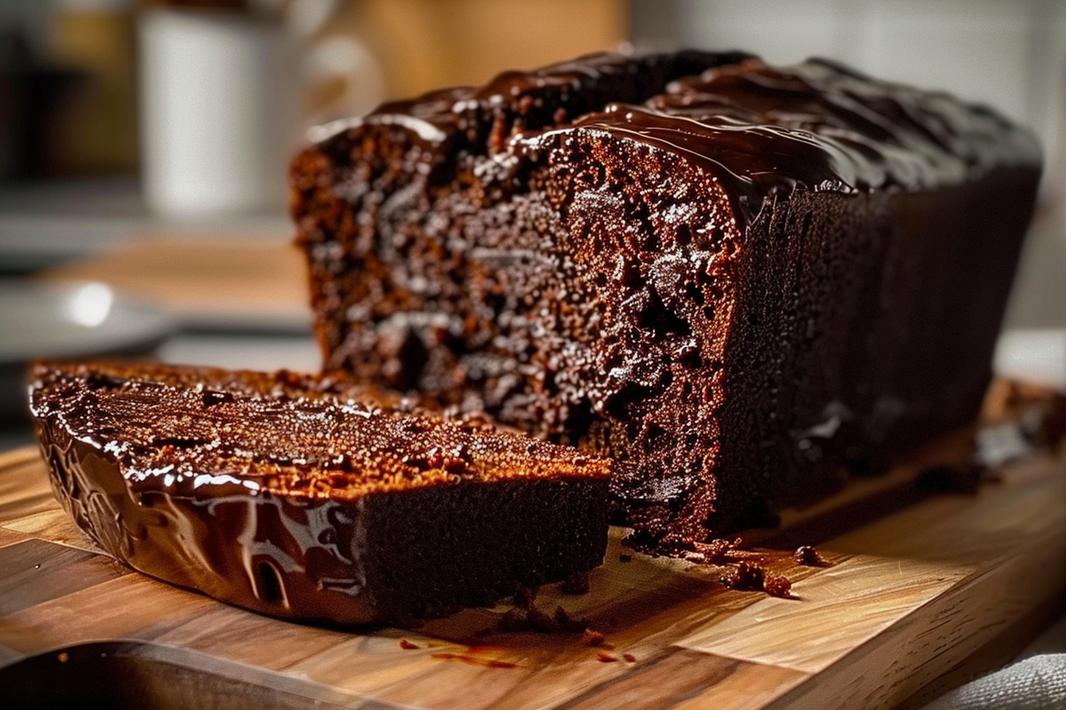 Double Chocolate Loaf Cake