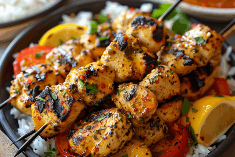 Persian Chicken Kabobs