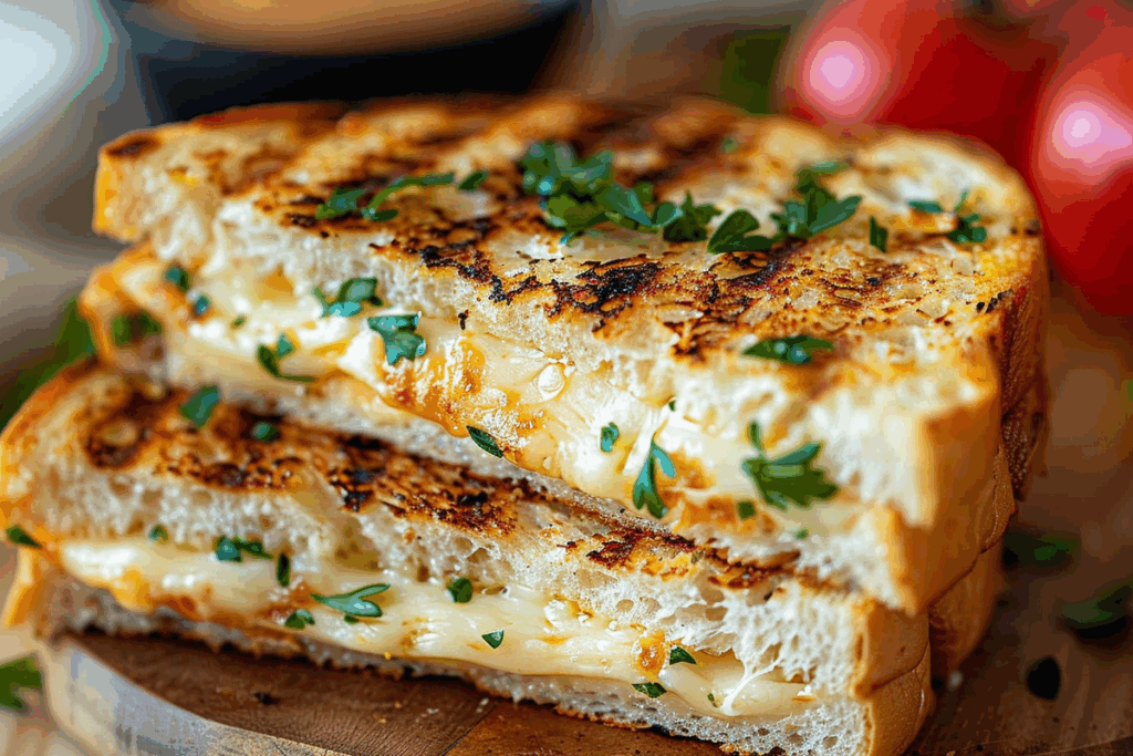 Cheesy Grilled Sandwich