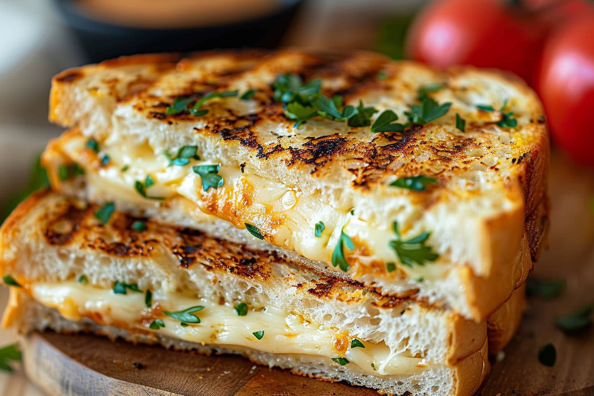 Cheesy Grilled Sandwich