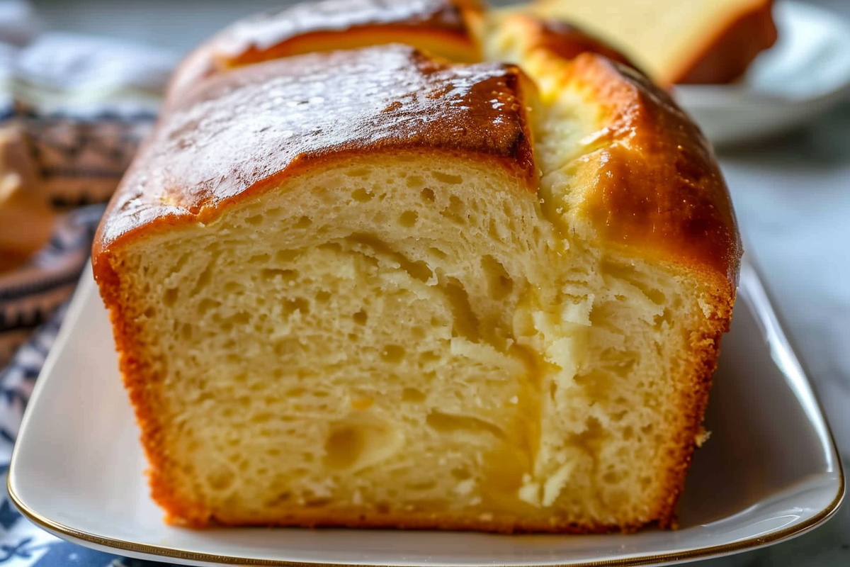Golden-Brown Keto Sweetened Condensed Milk Bread