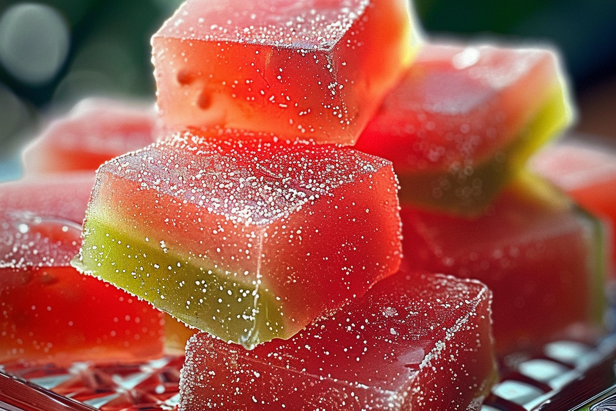 Watermelon Rind Candy