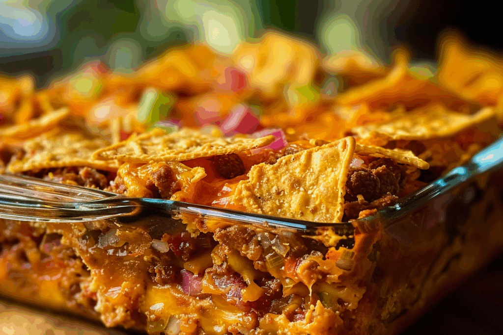 Tex Mex Doritos Layered Bake