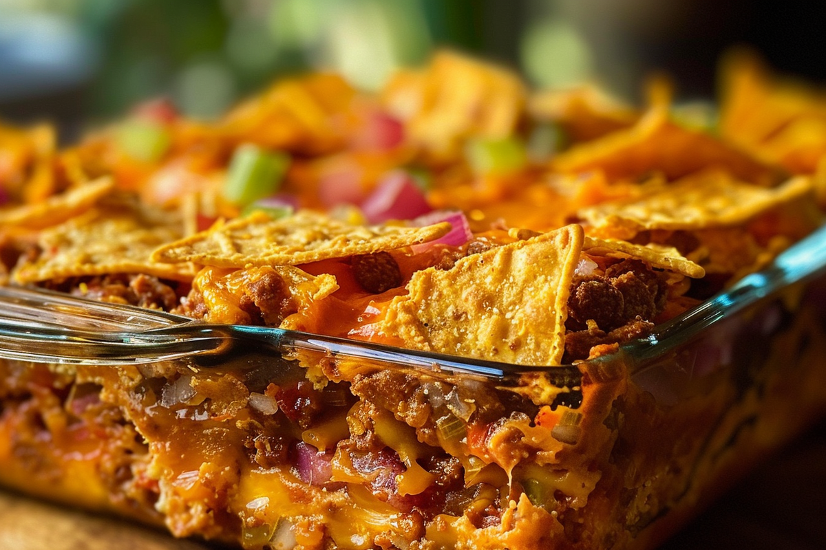 Tex Mex Doritos Layered Bake