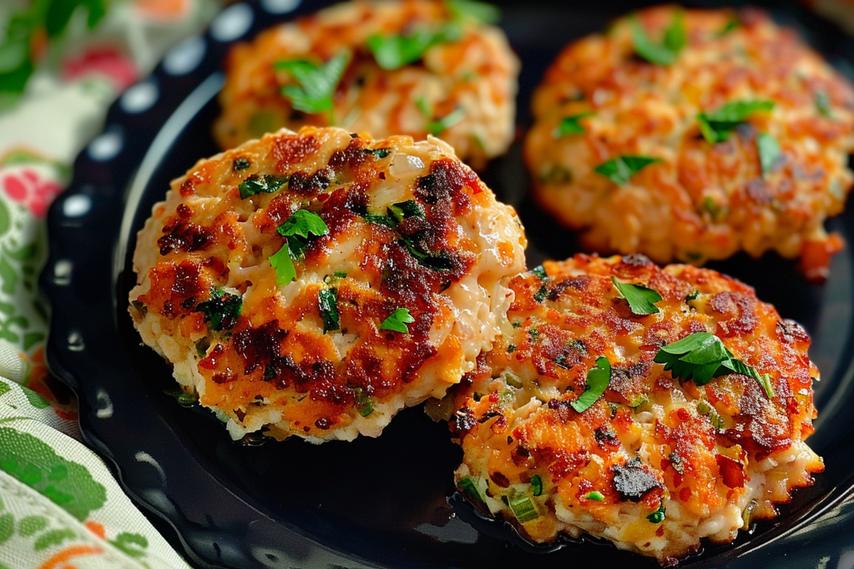 Cheesy Chicken Patties
