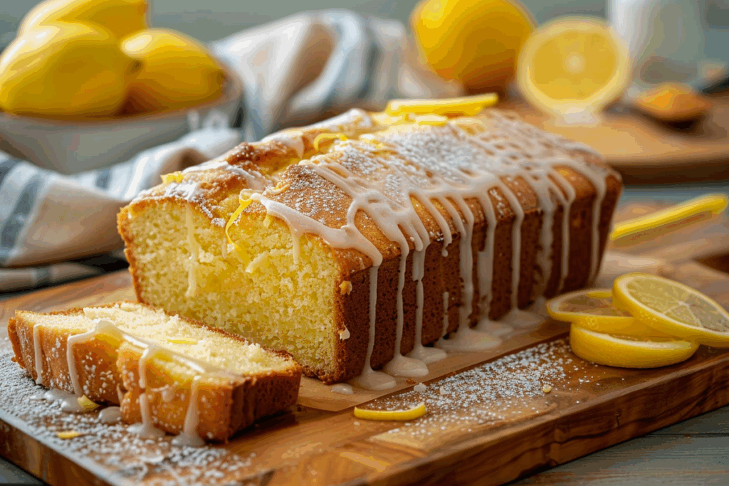 Lemon Drizzle Loaf Cake