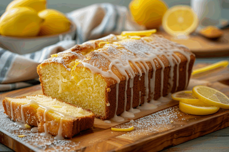 Lemon Drizzle Loaf Cake