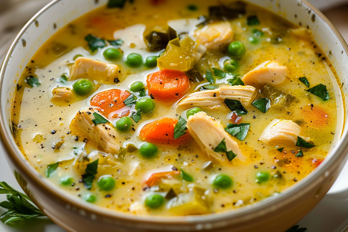 Anti-Inflammatory Chicken and Coconut Soup