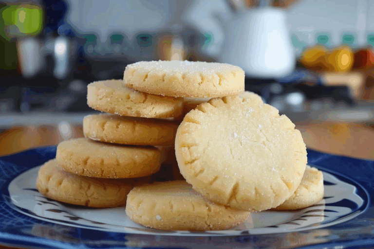 Shortbread Cookies Round Shape