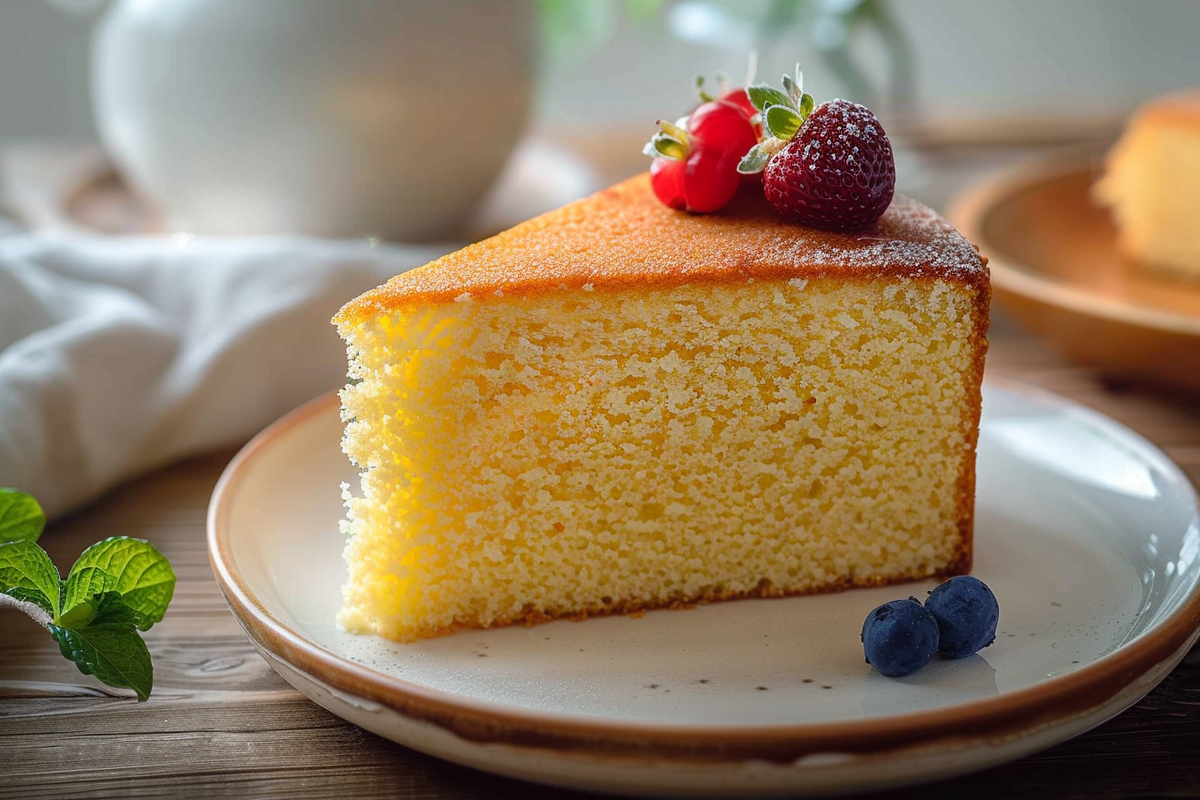 Moist Sponge Cake