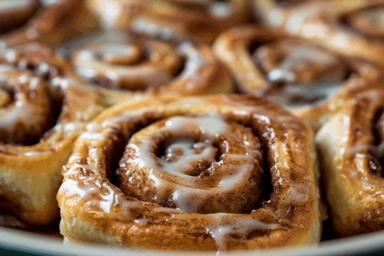 Slow Cooker Cinnamon Roll Bake