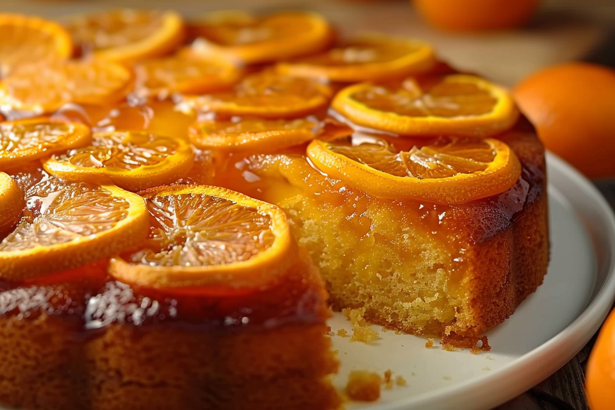 Orange Upside Down Cake