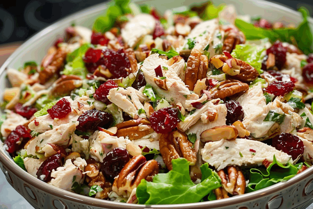 Cranberry Pecan Chicken Salad