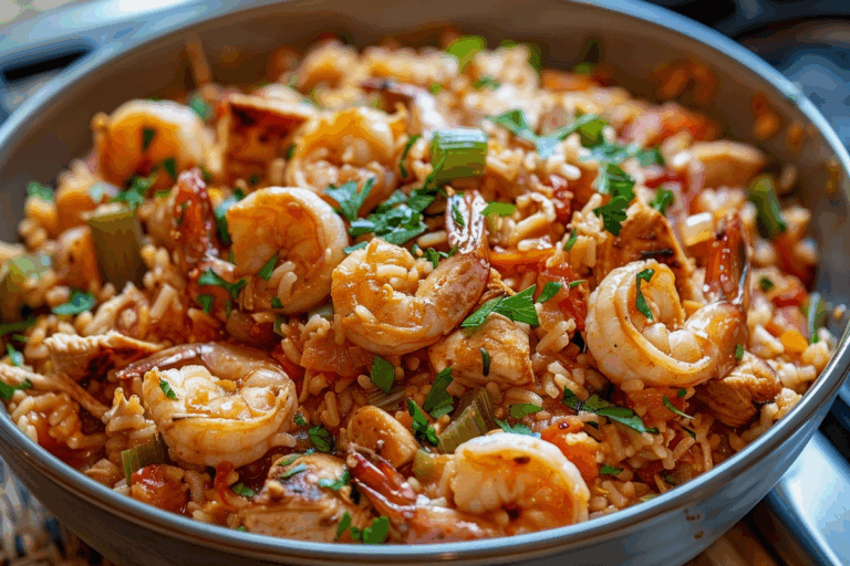Chicken and Shrimp Jambalaya