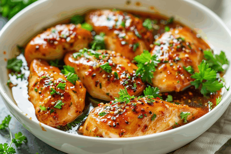 Sweet And Tangy Honey Mustard Chicken