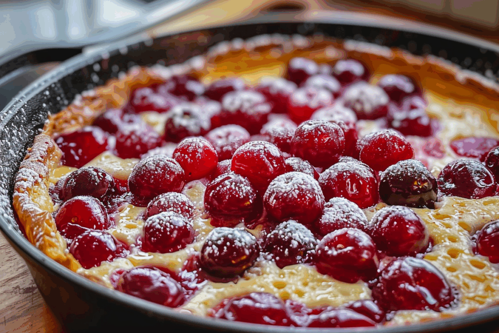 Old-Fashioned Cherry Clafoutis