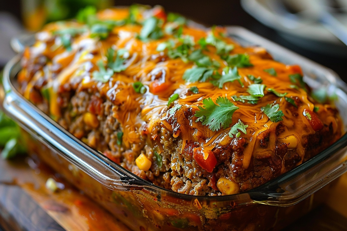 Spicy Taco Meatloaf