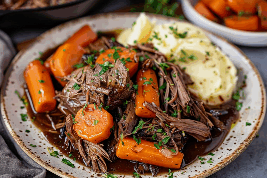 Balsamic Slow Cooker Pot Roast
